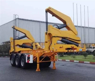 サイドローダー コンテナトレーラー